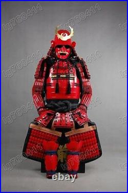 Iron & Silk Japanese Red Rüstung Art Samurai Warrior Armor wearable