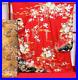 Japanese Kimono Furisode Fukuro obi 2 piece set/Luxury Red Gold embroidery