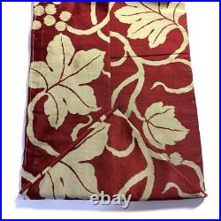 NAGOYA OBI Japanese KIMONO CAT Silk Red Beige Black